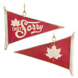 Sorry Pennant Ornament