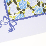 Hydrangea Mahjong Playing Mat