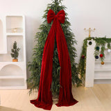 Extra Large Christmas Tree Topper Bow Decor