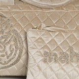 Mahjong Bag Travel Set - Silver