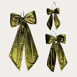 Chartreuse Velvet Bows