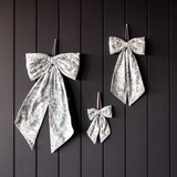 Toile Baby Blue Bows
