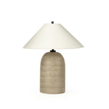 Brynner Table Lamp Dripping Etched Silver