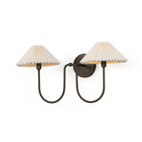 Ashby Double Sconce Light Oil Rubbed Bronze