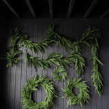 Cypress Leaf Wreath - 24"