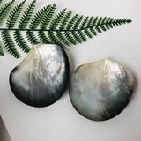 Black Mother of Pearl Caviar Plate