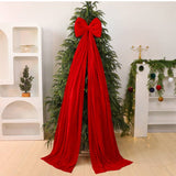 Extra Large Christmas Tree Topper Bow Decor