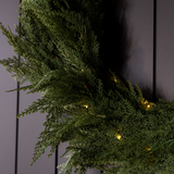 Cypress Leaf Full Real Touch Garland - 6ft
