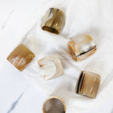 Buffalo Horn Long Napkin Ring