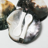 Black Mother of Pearl Caviar Plate