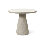 Sierra Outdoor Bistro Table, Oak