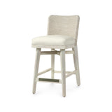 Francis 24" Counter Stool, Whitewash