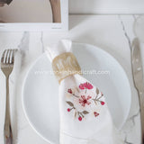 Buffalo Horn Long Napkin Ring