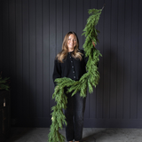 Cypress Pine Faux Garland 9ft / 108 inches