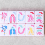 Miss Cowgirl: Mahjong Tile Set