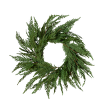 Cypress Leaf Wreath - 24"