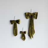 Chartreuse Velvet Bows