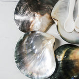 Black Mother of Pearl Caviar Plate