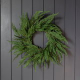 Cypress Leaf Wreath - 24"
