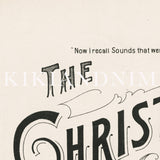 Vintage Christmas Ball Art Print