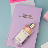 Everything is Fine - Glass Bottle Safety Matches - Pink
