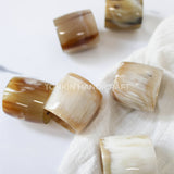 Buffalo Horn Long Napkin Ring