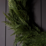 Cypress Leaf Full Real Touch Garland - 15 Ft