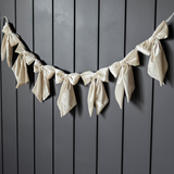 Cream Velvet Bow Garland