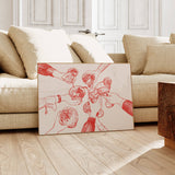 Red Cheers Hands Art Print