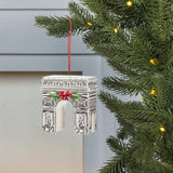 Festive Arc de Triomphe Ornament