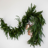 Norfolk & Cypress Faux Christmas Garland