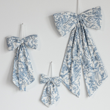 Toile Baby Blue Bows