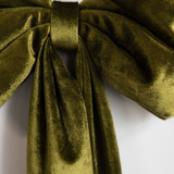 Chartreuse Velvet Bows