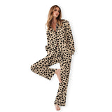 Cheetah Pajama Set