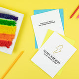 Absolute Legend Birthday - Paper Clip Letterpress Card