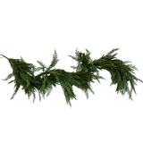 Norfolk & Cypress Faux Christmas Garland