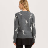 Intarsia Golfer Sweater