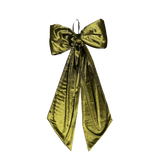 Chartreuse Velvet Bows