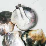 Black Mother of Pearl Caviar Plate