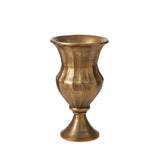 Antique Gold Pedestal Urn