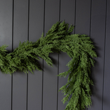 Cypress Pine Faux Garland 9ft / 108 inches