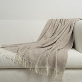 Clayton Throw-Taupe