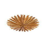 Claymore Large Flush Mount - Gilded Iron