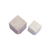 Travertine Cube Sculpture Set
