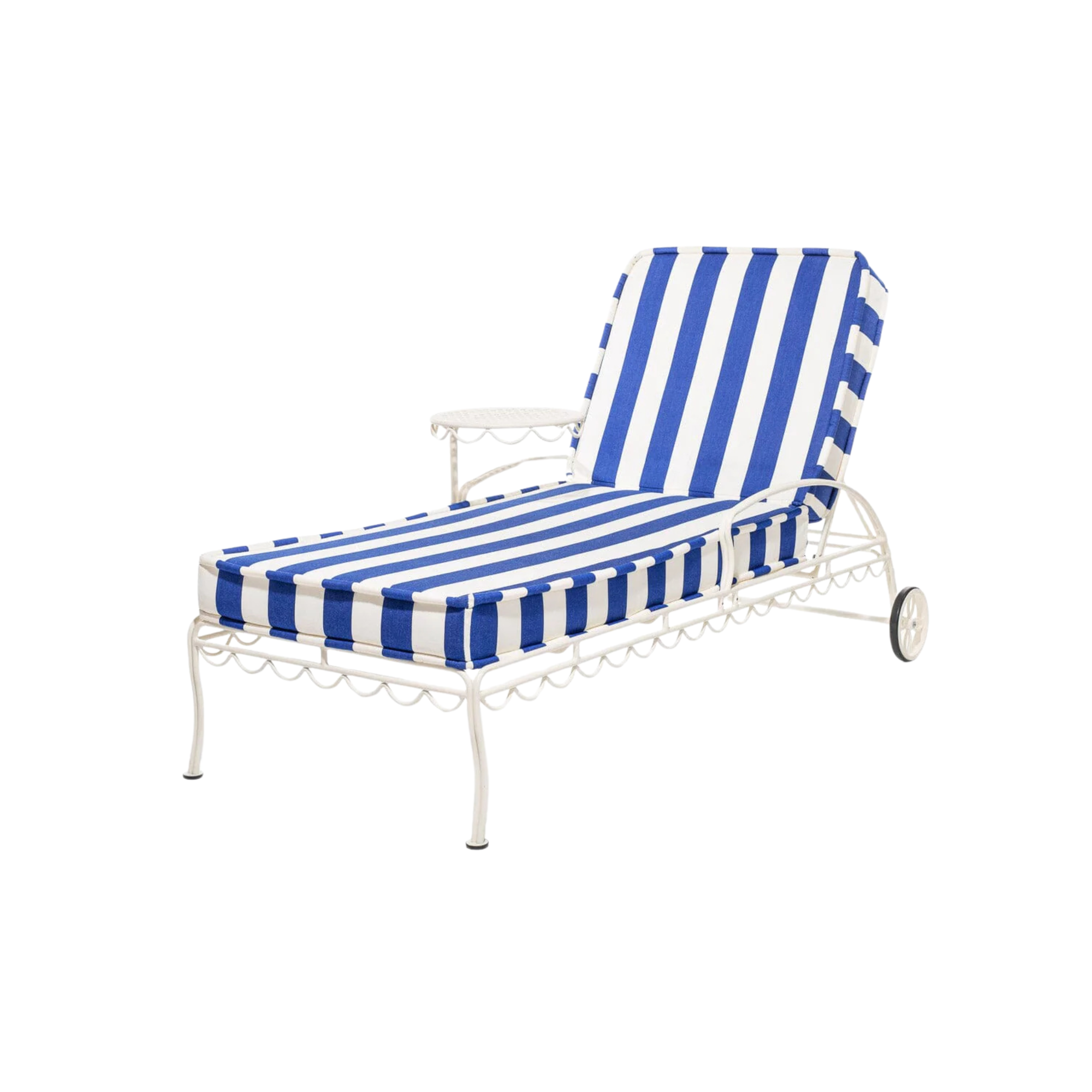 The Al Fresco Sun Lounger - Antique White Frame