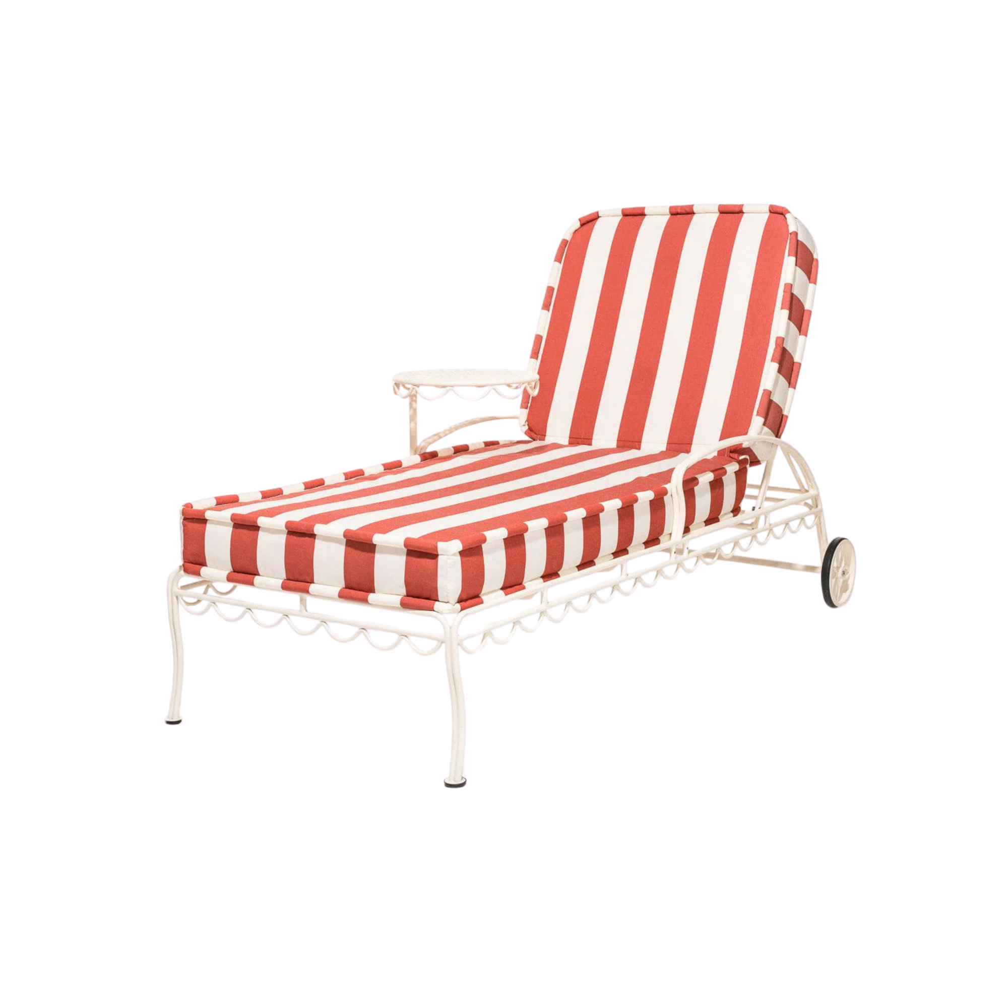 The Al Fresco Sun Lounger - Antique White Frame