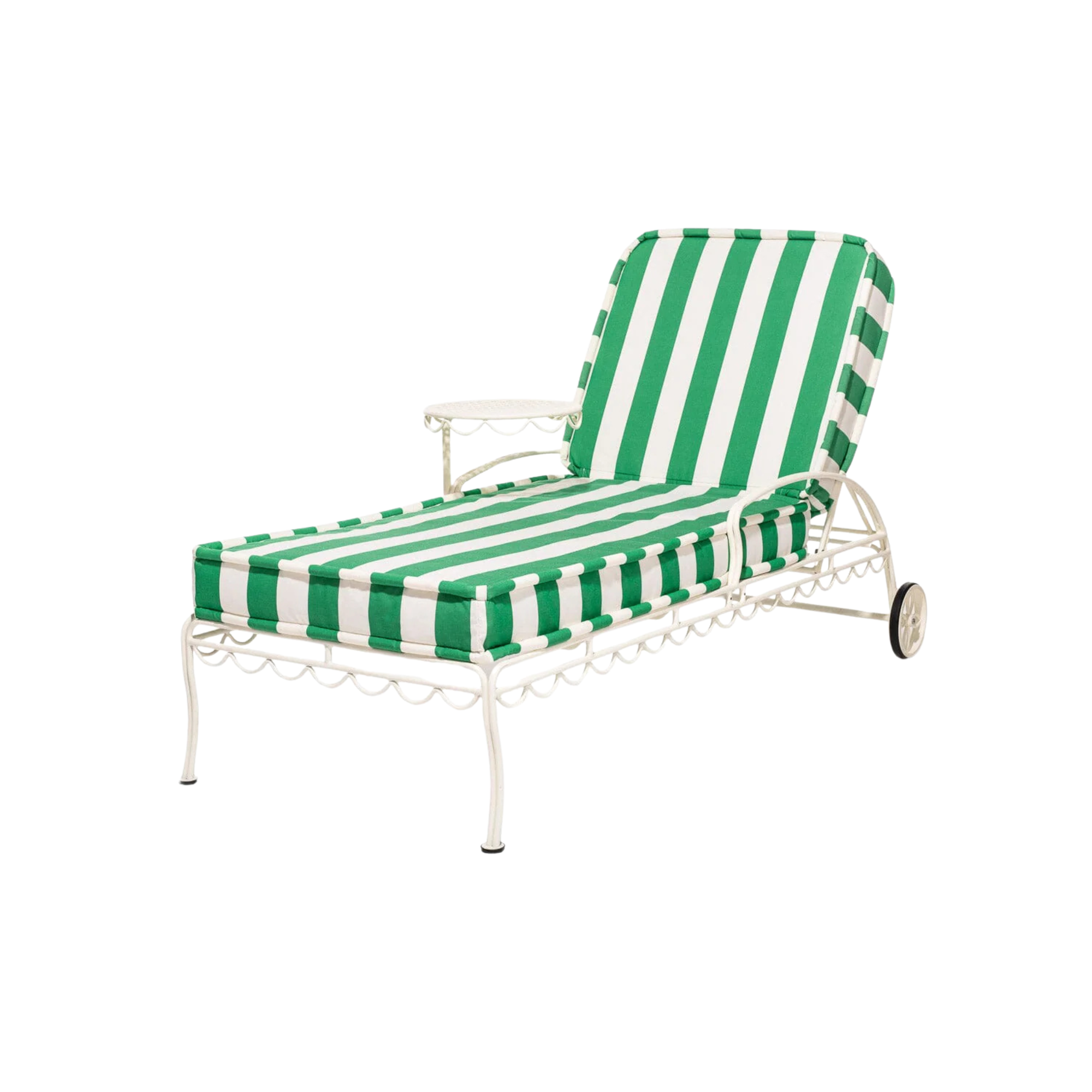 The Al Fresco Sun Lounger - Antique White Frame