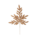 26" Gold Magnolia Leaf Stem