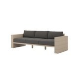 Leroy Outdoor Sofa, Washed Brown