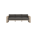 Leroy Outdoor Sofa, Washed Brown